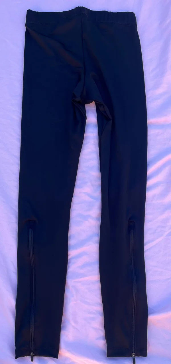 Nike Running Leggings Zip-Up At The Bottom - Image 3