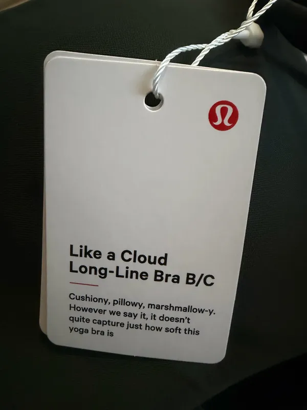 Lululemon Like A Cloud Longline Bra B/C Cup Rainforest Green NWT - Image 4