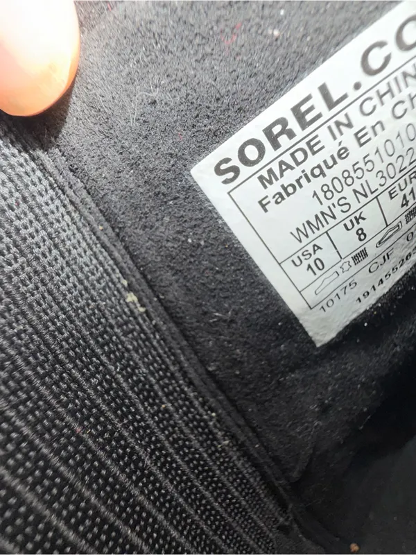 Sorel Black Chelsea Wedge Ankle Booties - Image 9