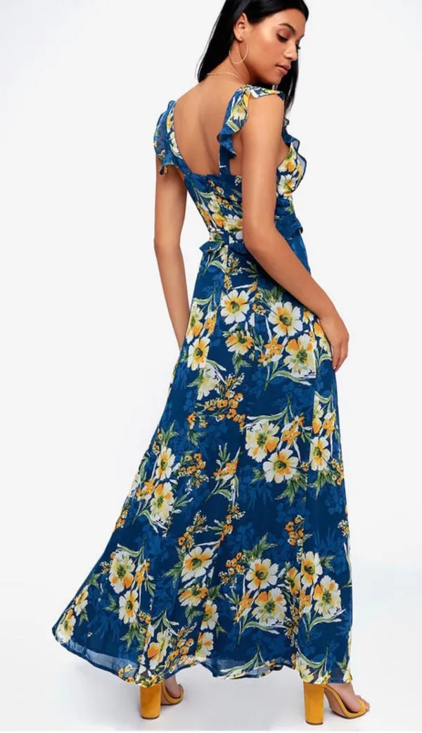 Lulus Multicolored Maxi Dress - Image 2