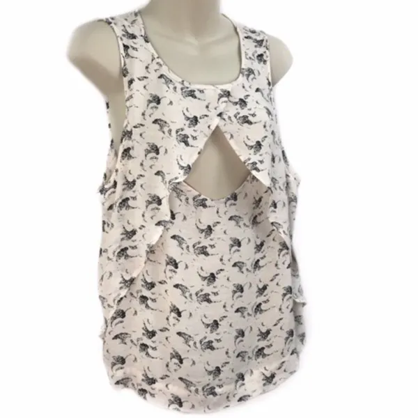 Free people ivory‎ wave sleeveless tank M - Image 8