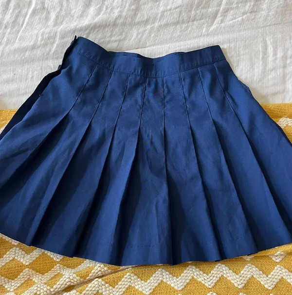 DICK'S Sporting Goods Blue Pleated Mini Skirt - Image 3