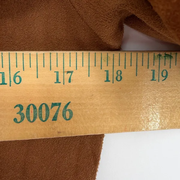 Another Love Demi Dress Womens S Brown Faux Suede Boho Minimalist Western Earthy - Image 9