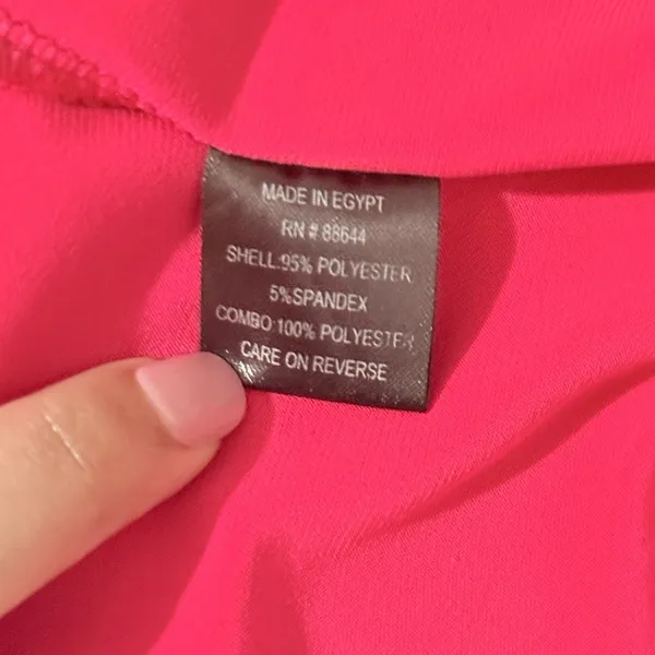 Glamour Nights Pink Popover Cape Sheath Dress Size 6 Chiffon Overlay - Image 5
