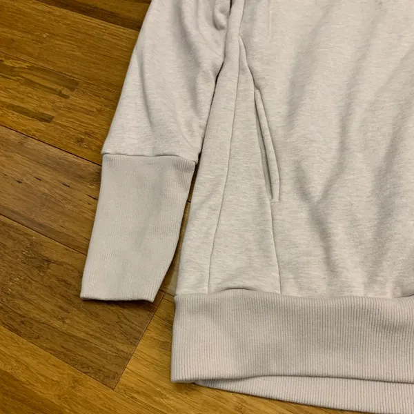 Fabletics Hoodie Womens Small Pullover Sweatshirt Tunic Thumb Holes Athleisure‎ - Image 3