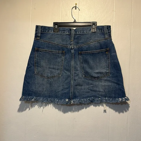 Madewell Denim‎ skirt size 31 mini - Image 2