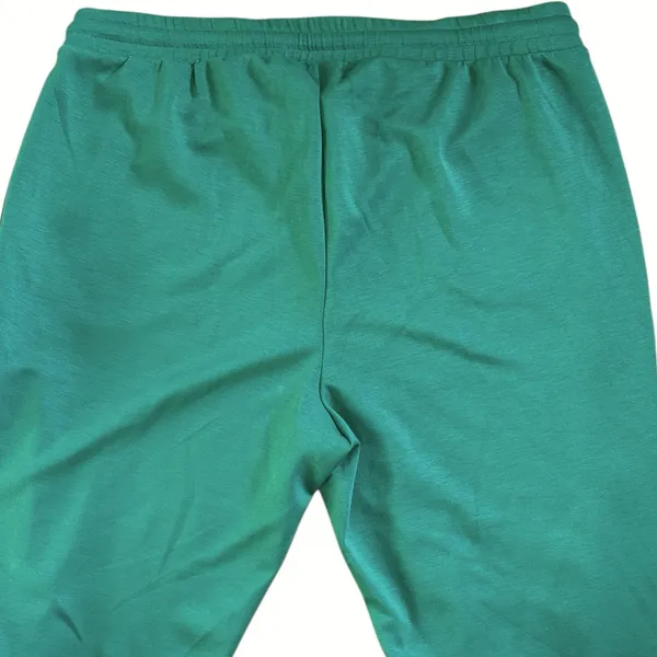 NWT Torrid LoveSick Classic Fit High Rise Lurex Stripe Joggers Green Size 3X - Image 11