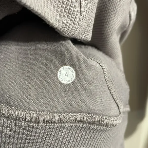Lululemon Scuba Pullover Hoodie Washed Dark Chrome Athleisure Lounge Cozy Gym - Image 10