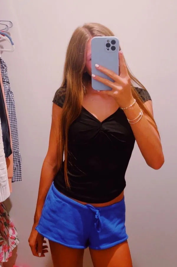 black crossover top shein - Image 2