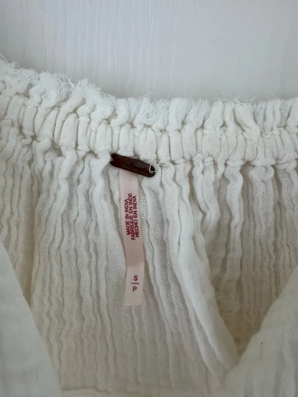 Free People Twinkle Toes Top in White - Image 4