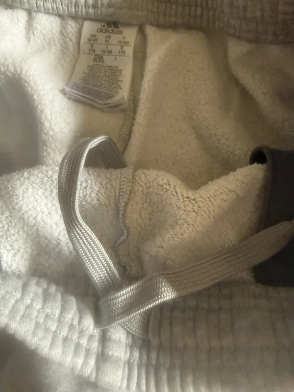 Grey Adidas Sweatpants - Image 2