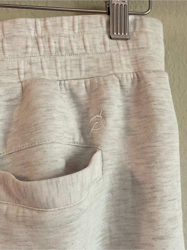 Varley Ivory Marl The Relaxed Pull On Pants Size Large - Image 11