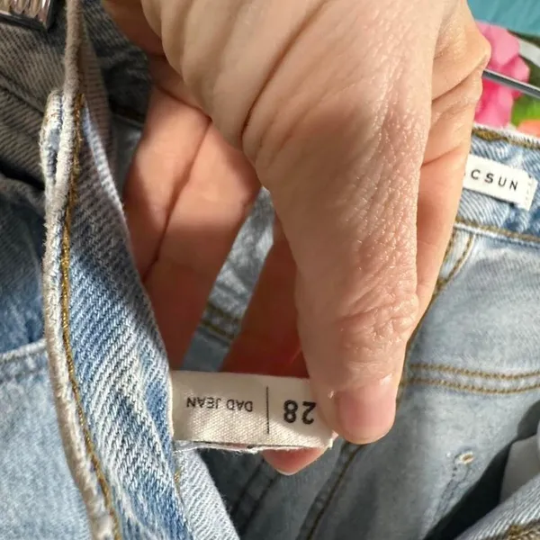 J16. Pacsun light wash distressed jeans - Image 3