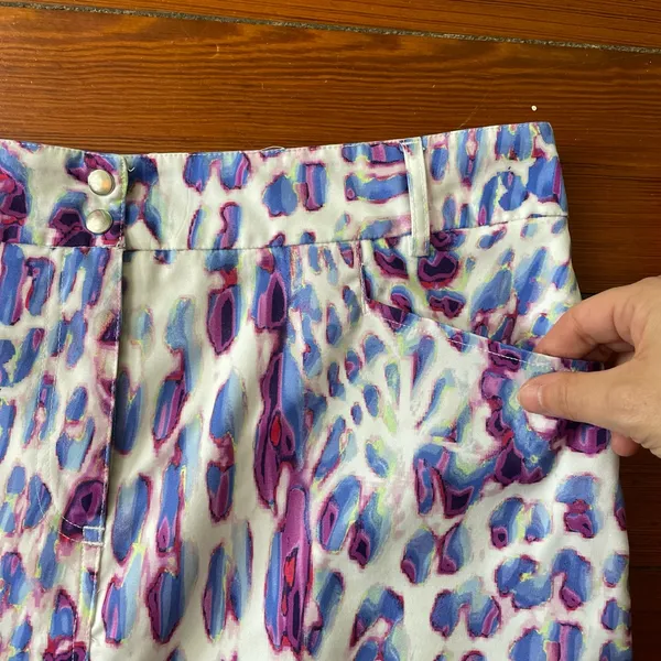 GGblue Skort Luxe Sport Golf Tennis Pickleball Skirt w Shorts - Sz 12 💚🎀 - Image 8