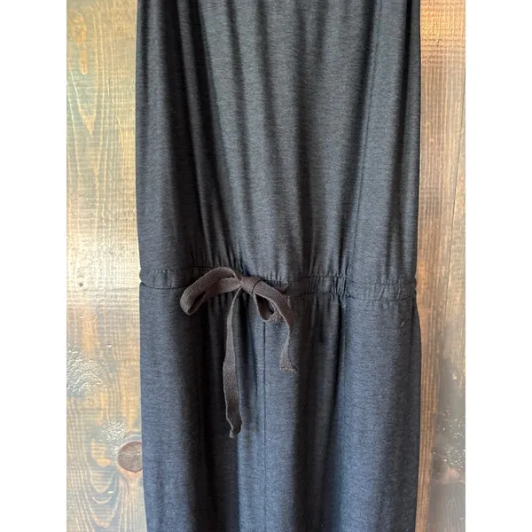 Beyond Yoga Womens Black Racerback Mesh Trim Drawstring‎ Jumpsuit Medium - Image 7