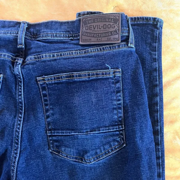 Polo Ralph Lauren Jeans Adult 26 Thompson Skinny Dark Wash Denim Women A16 Cuff - Image 3