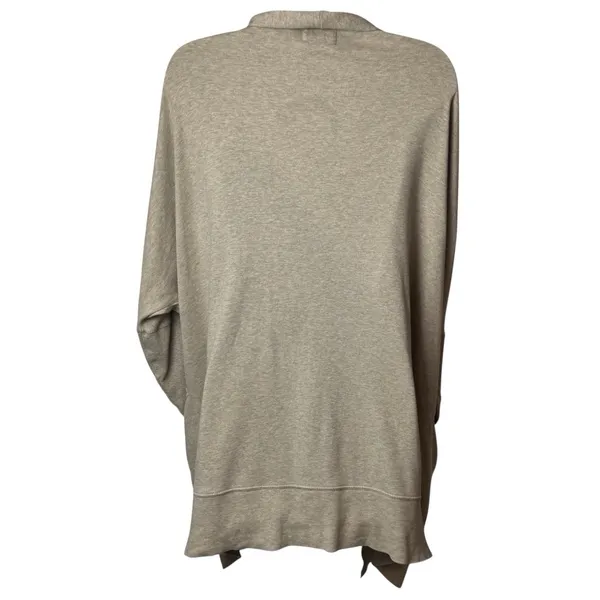 Pact‎ 100% Organic Cotton Airplane Long Cardigan Neutral Loungewear Travel S/M - Image 6