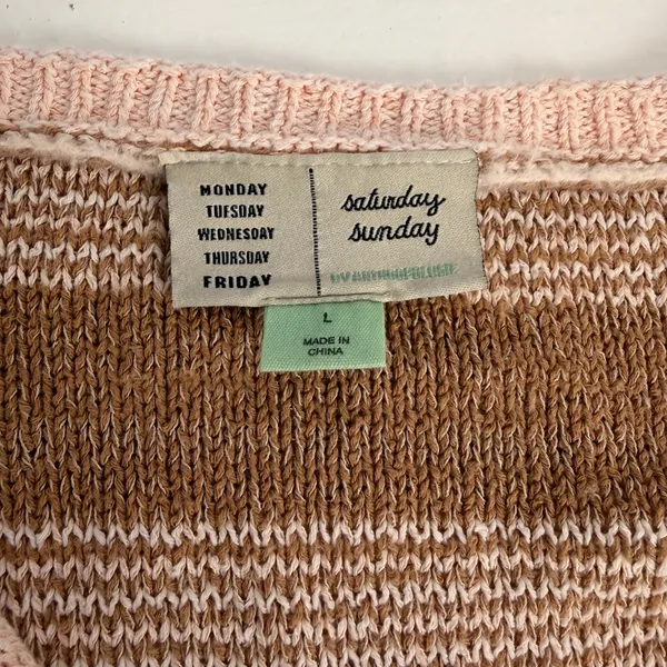 Anthropologie Saturday Sunday Jaden warm knit striped romper - Image 10