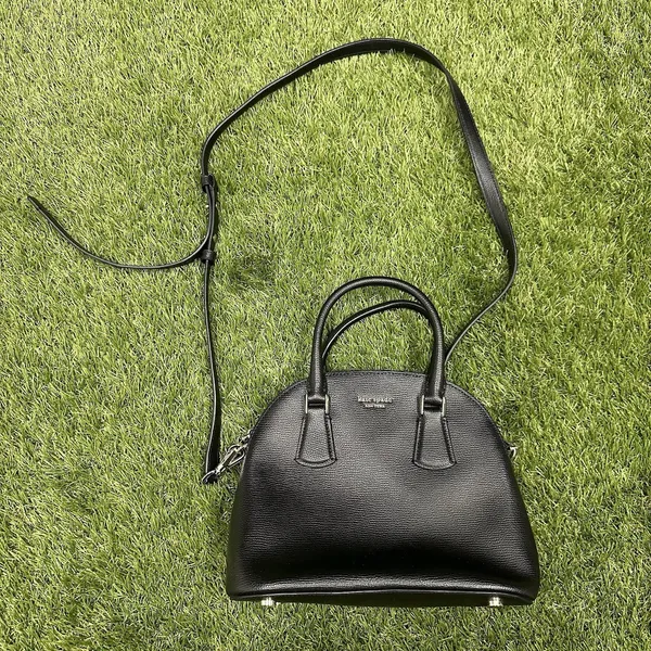 Kate Spade black Crossbody handbag Black With‎ Pink Interior - Image 8