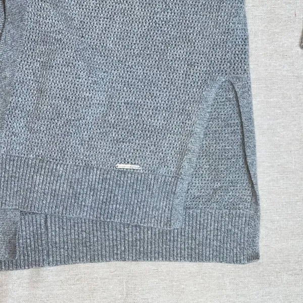Abercrombie & Fitch | Gray Open Front Longline Cardigan | Medium - Image 6