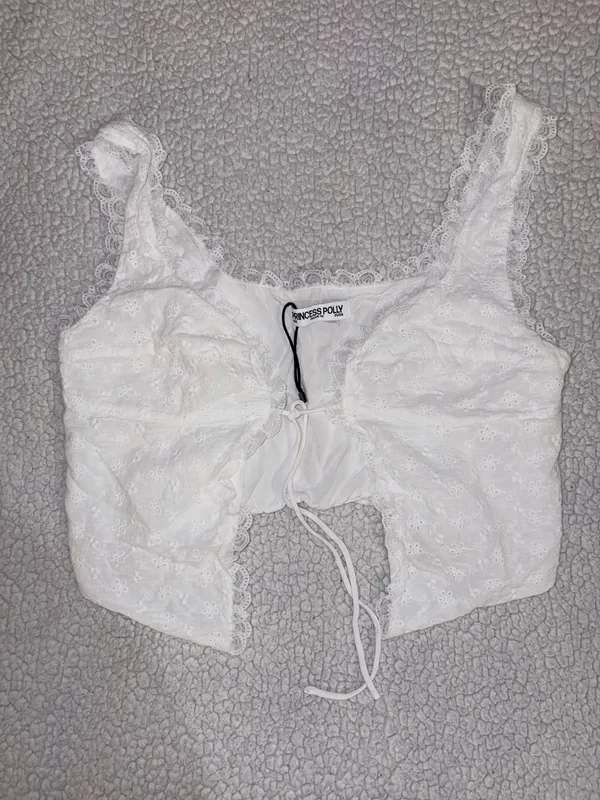 Princess Polly Merrelle Top White - Image 3