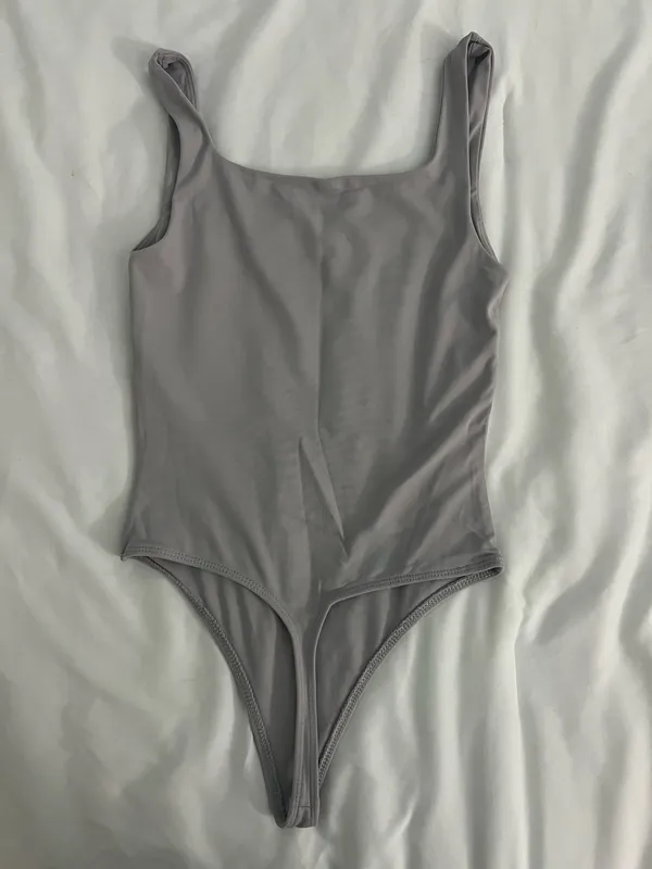 Babaton Aritzia Bodysuit Contour Square Neck Tank - Image 2