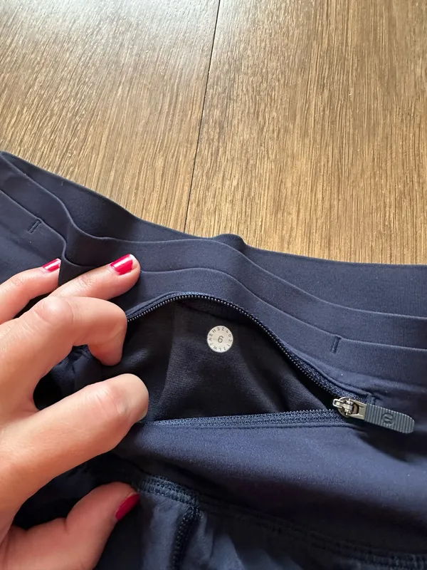 Navy Blue Lululemon Shorts - Image 3