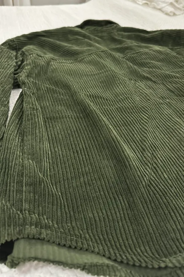 Velvet Heart Army Green Corduroy Jacket - Image 3