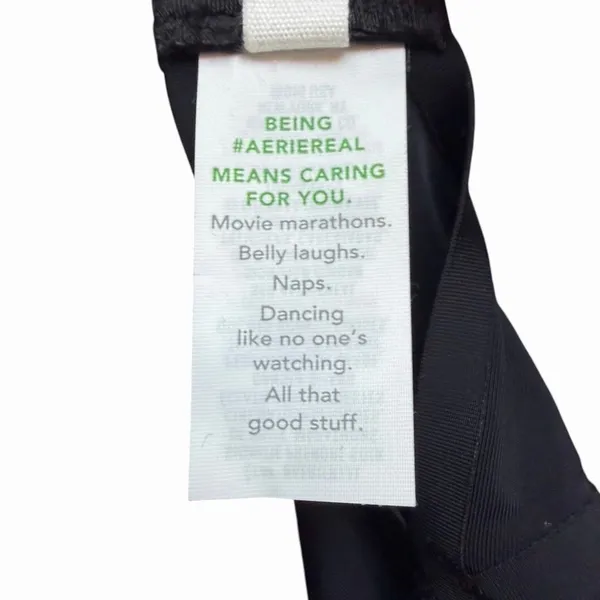 Aerie Smoothez 32B Black Full Coverage Bra Smooth Everyday Comfort NWT - Image 10