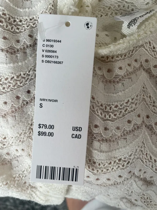 Kimchi Blue White Lace Dress - Image 4