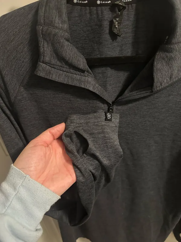 Gaiam Gray Quarter-Zip - Image 3