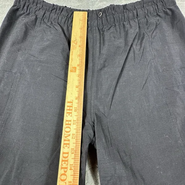 Vuori Womens L Ripstop Ankle Pant Large Black Outdoor Athletic Pull On Miles 26" - Image 8
