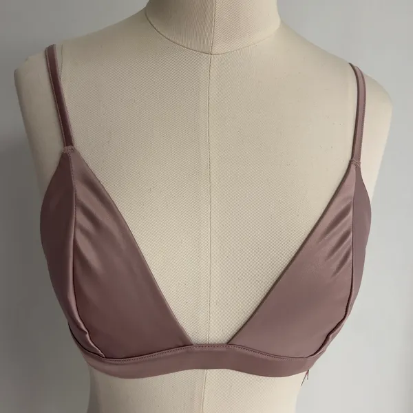 Victoria's Secret Luxe Satin Triangle Bra NWT - Image 6