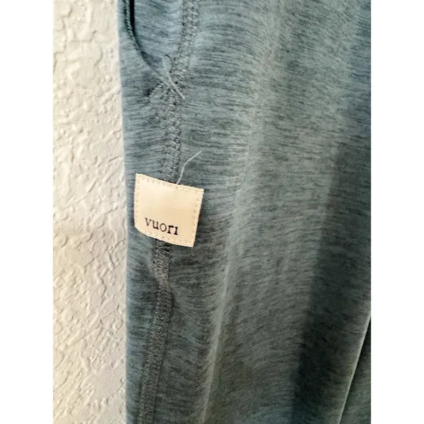Vuori Halo Racerback Performance Jogger Jumpsuit Blue Gray Size S - Image 5