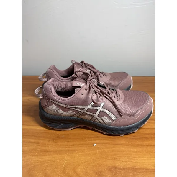 ASICS Gel Venture 10‎ Womens 8 Trail Running Hiking Shoes Mauve Dusty Pink - Image 3