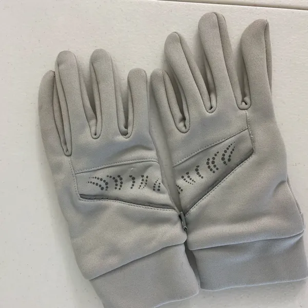 Women’s‎ light gray active athletic driving golf sport gloves large/XL - Image 5