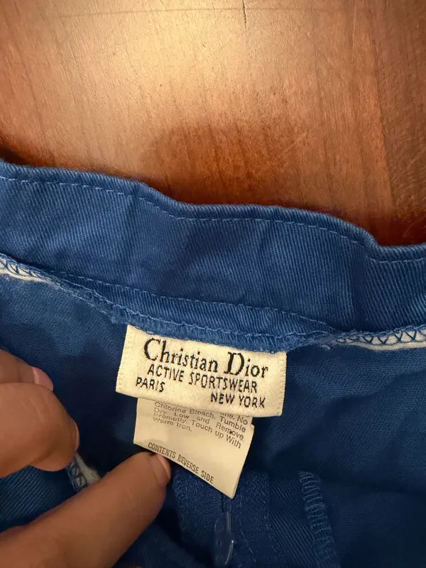Christian Dior Vintage Shorts - Image 2