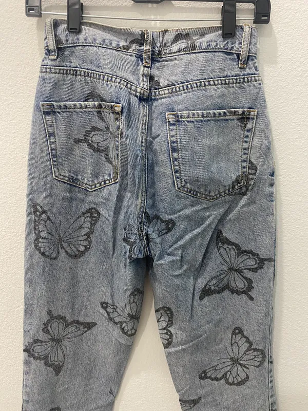 PacSun Buttlerfly High Rise Straight Jeans Size 25 - Image 8