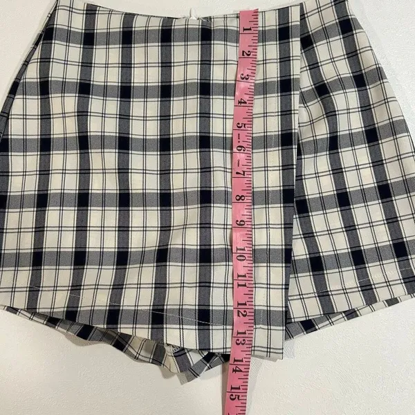 Princess Polly Plaid Mini Skort US 2 AU 6 Preppy Academia Schoolgirl Aesthetic - Image 8