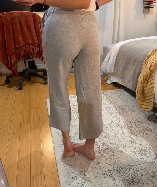 ZARA Wide-Leg Cropped Pants - Image 2