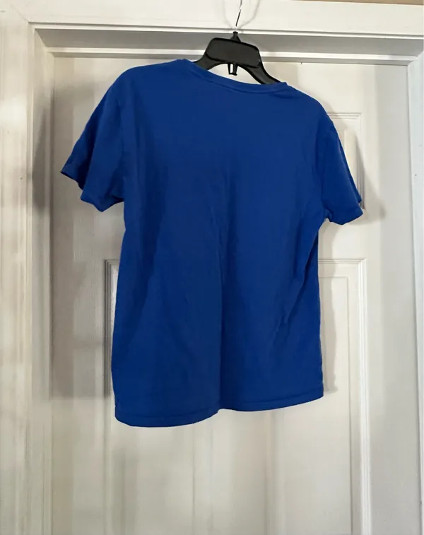Polo by Ralph Lauren Men's Vibrant Blue Tee - Image 3