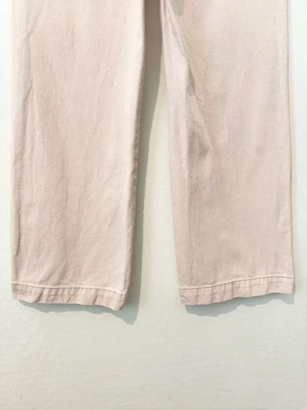 Rollas Sailor Jean Size 24 Pink High Waisted Wide Leg Patch Pocket Pants Retro‎ - Image 11