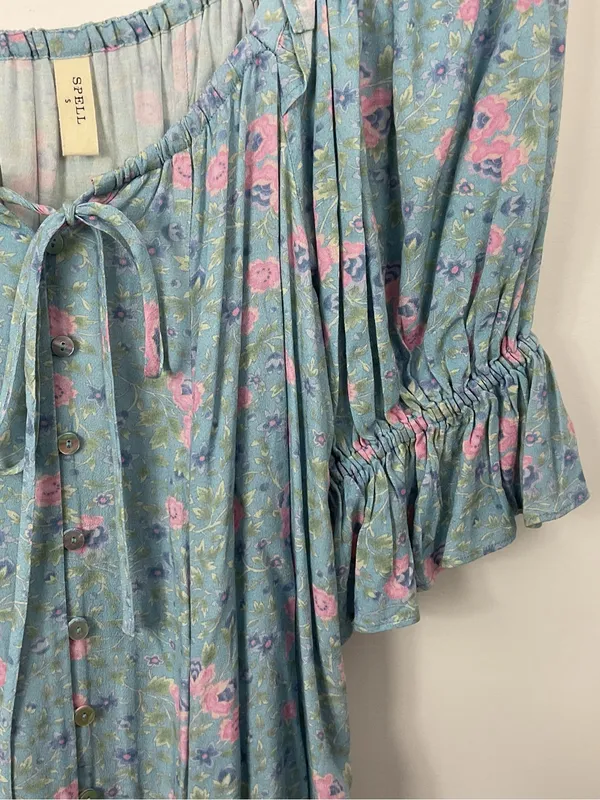 Spell & The Gypsy Dolly Mini Dress Womens Size Small - Image 2