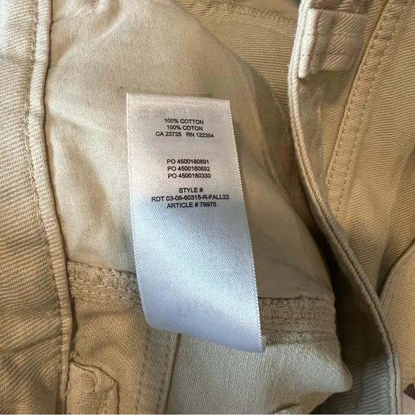 Aritzia‎ TNA Greenwich Pant High Waisted Carpenter Twill Pants Relaxed Utility - Image 10