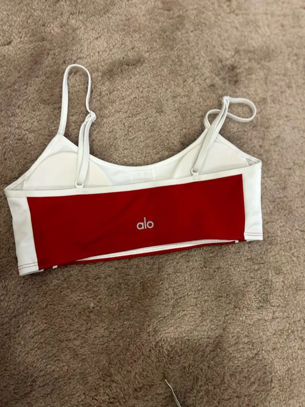 Alo Airlift Car Club Set 7/8 High Waisted Leggings and Bra - Image 9