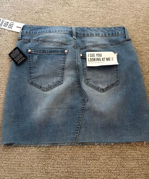 Jean skirt - Image 2