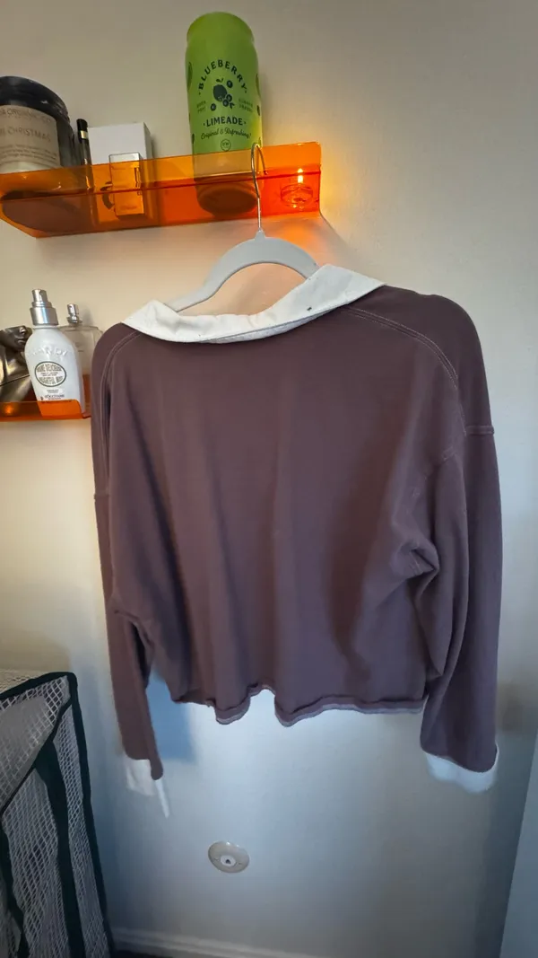 Aerie Collared Long Sleeve Shirt - Image 3