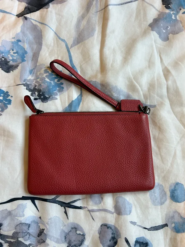 Coach Wristlet Wallet Leather - Image 2