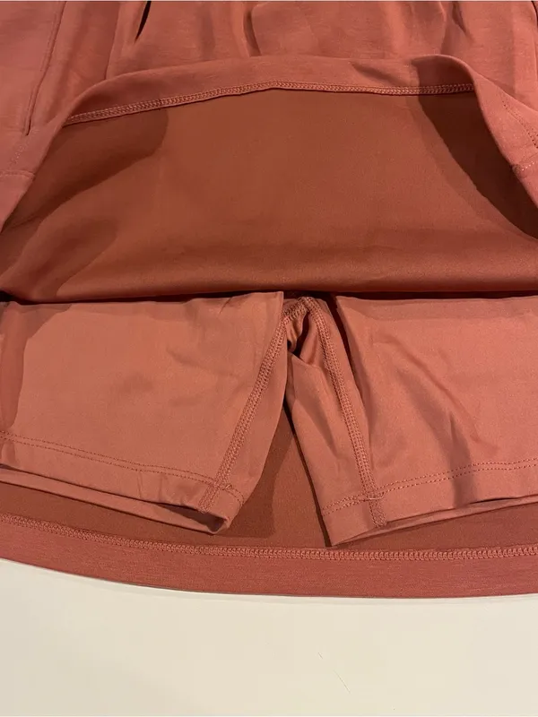 Mondetta Performance Skort Women’s Med Luxury High Rise Walking Rose NOT Brown - Image 4