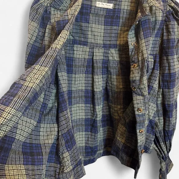 We The Free Plaid Button-Up Shirt - Image 5
